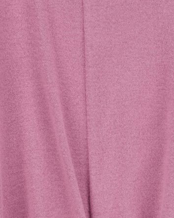 Kid Twist-Front Long-Sleeve Fashion Top - Pink, 