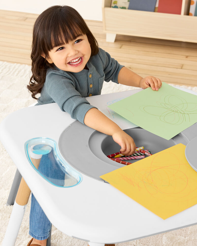 Discoverosity Montessori-Inspired 3-Stage Activity Center & Play Table, image 6 of 6 slides