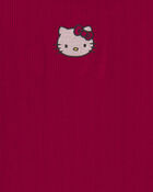 Filles - Haut manches longues &agrave; motif c&oelig;ur Hello Kitty&reg; &ndash; Rouge, image 2 sur 2 diapositives