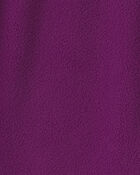 Girls Kombi Base Layer Fleece Crew Top - Berry, image 2 of 2 slides