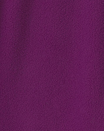 Girls Kombi Base Layer Fleece Crew Top - Berry, 