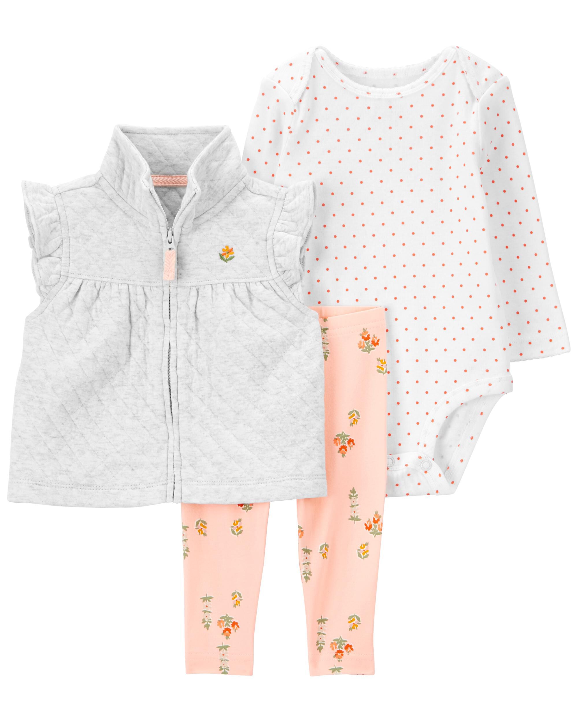 3 Piece Little Vest Set