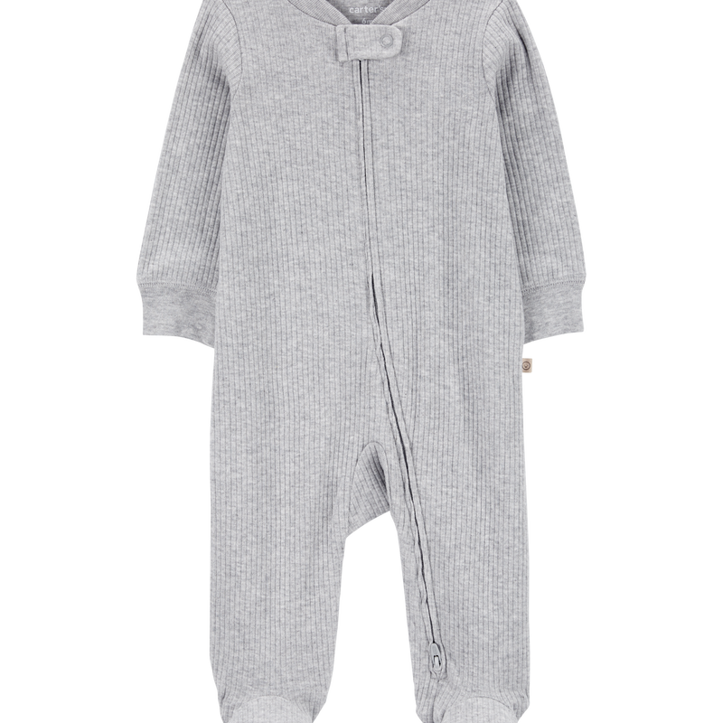 Heather Baby 2-Way Zip Thermal Sleeper Pyjamas | Carter’s Oshkosh Canada