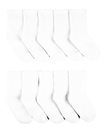 Toddler 10-Pack Crew Socks, 