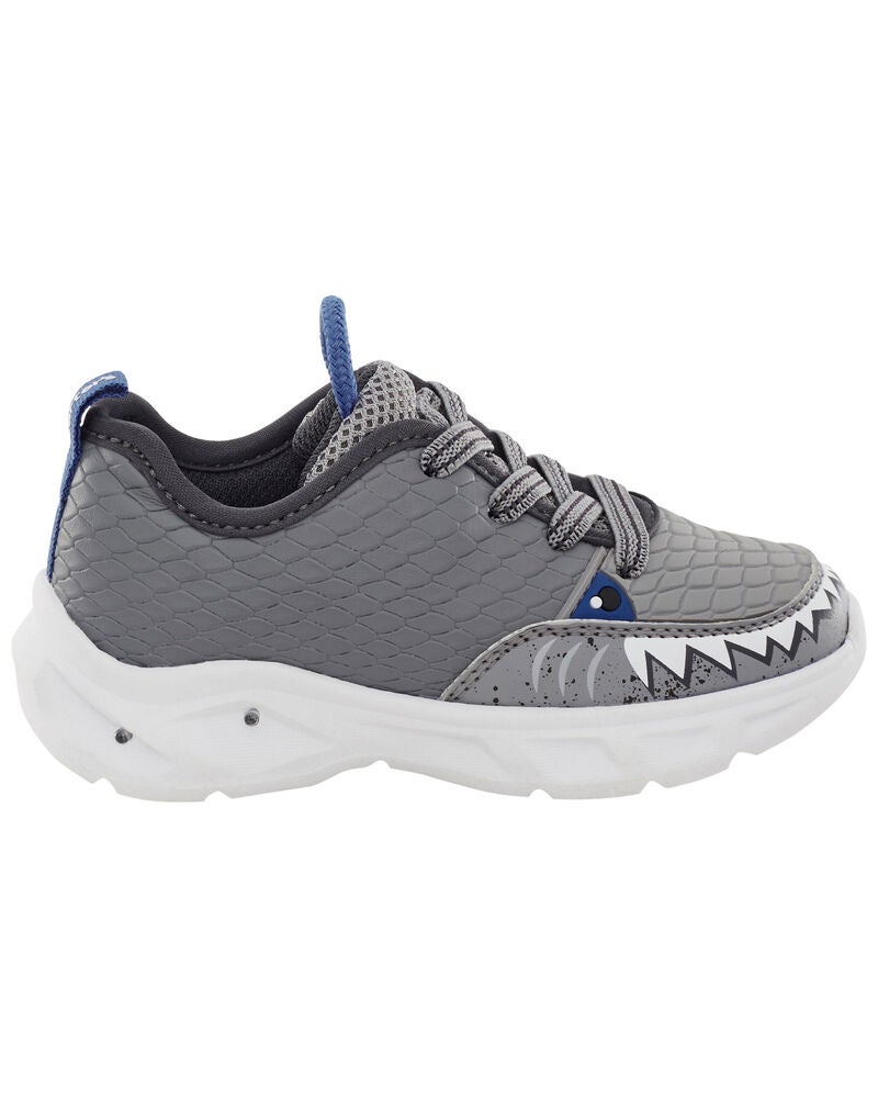 Toddler Shark Light-Up Sneakers, image 3 of 8 slides