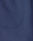 Toddler Boy French Terry Shorts - Blue, image 3 of 4 slides