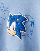 Boys Sonic the Hedgehog&trade; Pullover Sweatshirt - Blue, image 2 of 2 slides