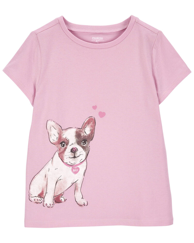 Vintage 90’s pink dog baby tee