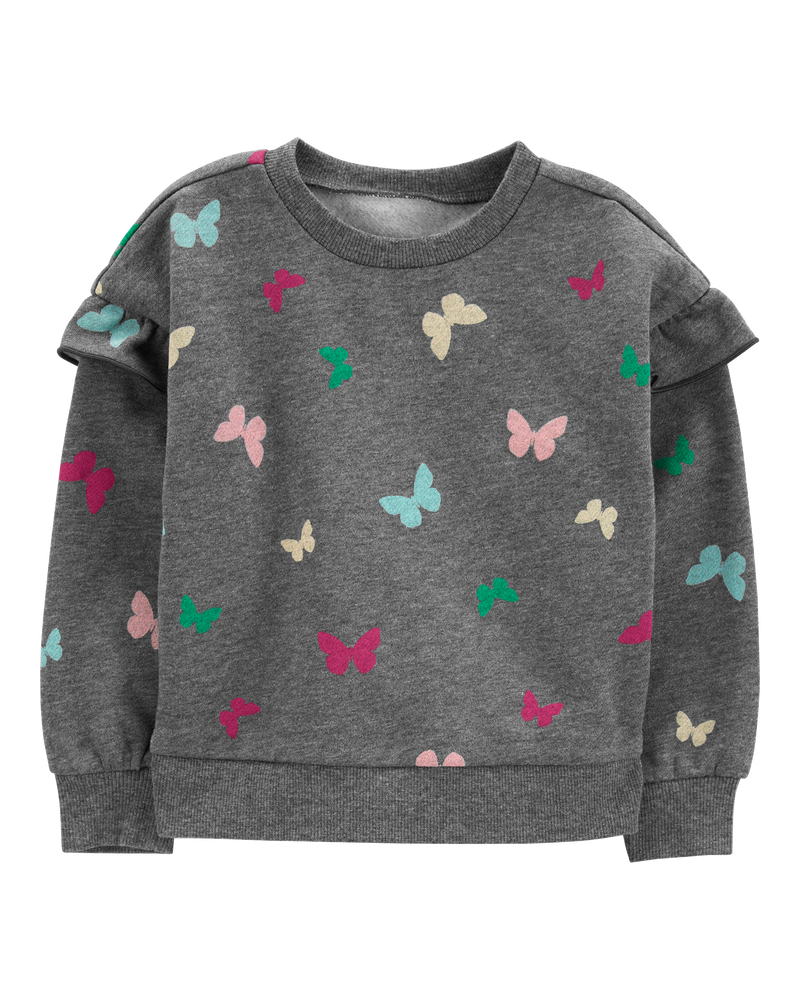 Baby Butterfly Fleece Sweatshirt, image 1 of 3 slides