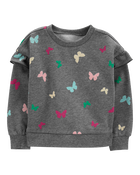 Baby Butterfly Fleece Sweatshirt, image 1 of 3 slides