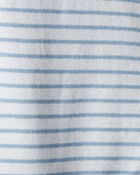 Baby Boy Walrus 100% Cotton Long-Sleeve Snug Fit Sleeper- Blue, image 4 of 5 slides