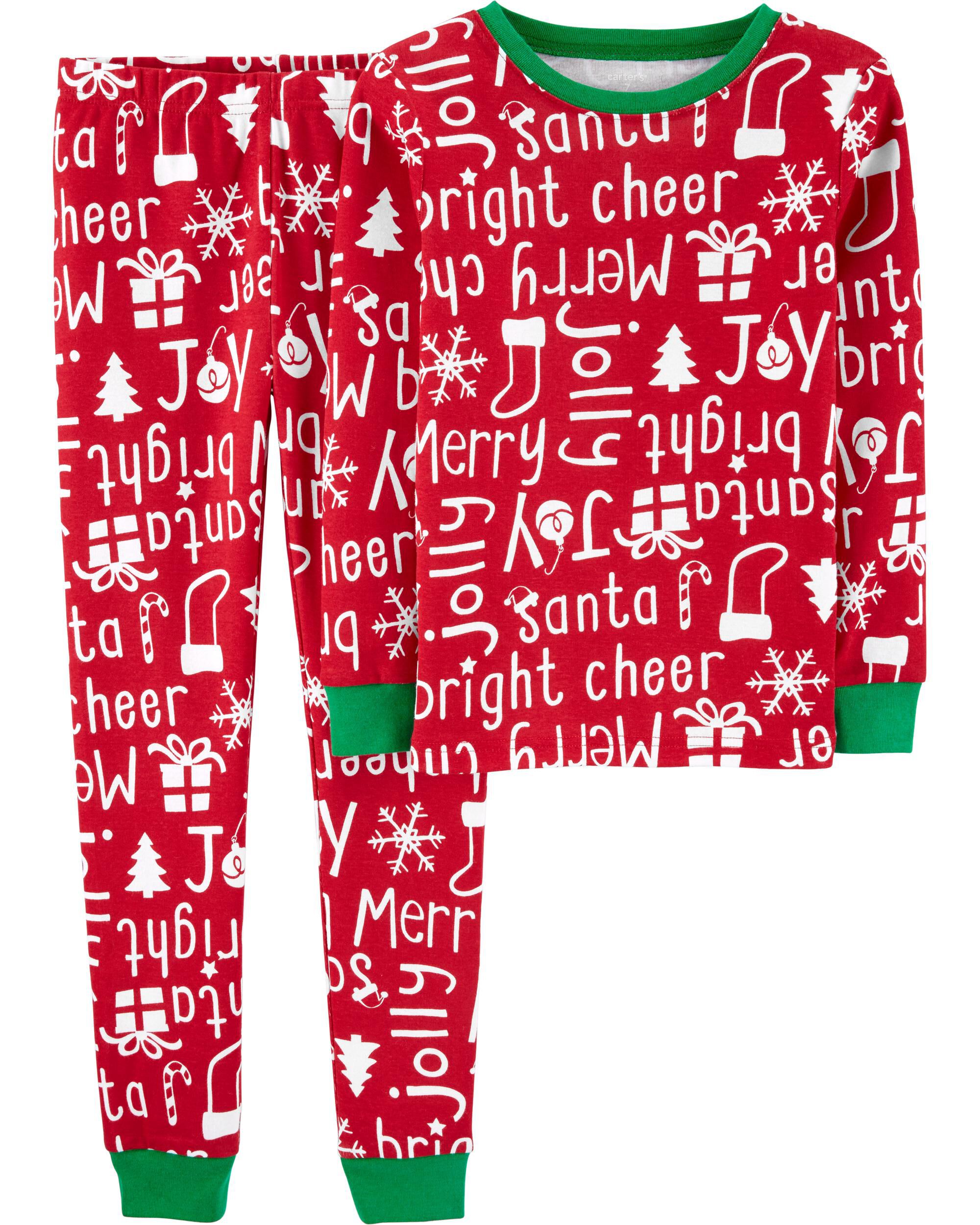 baby christmas pajamas carters