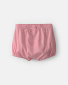 Baby Girl 2-Pack Cotton Shorts - Pink, image 2 of 5 slides