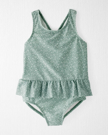 Recycled Ruffle Swimsuit, 