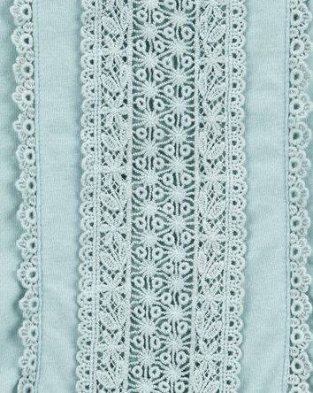 Baby Eyelet Peplum Top, 