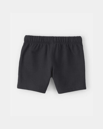 Toddler Boy French Terry Shorts - Black, 