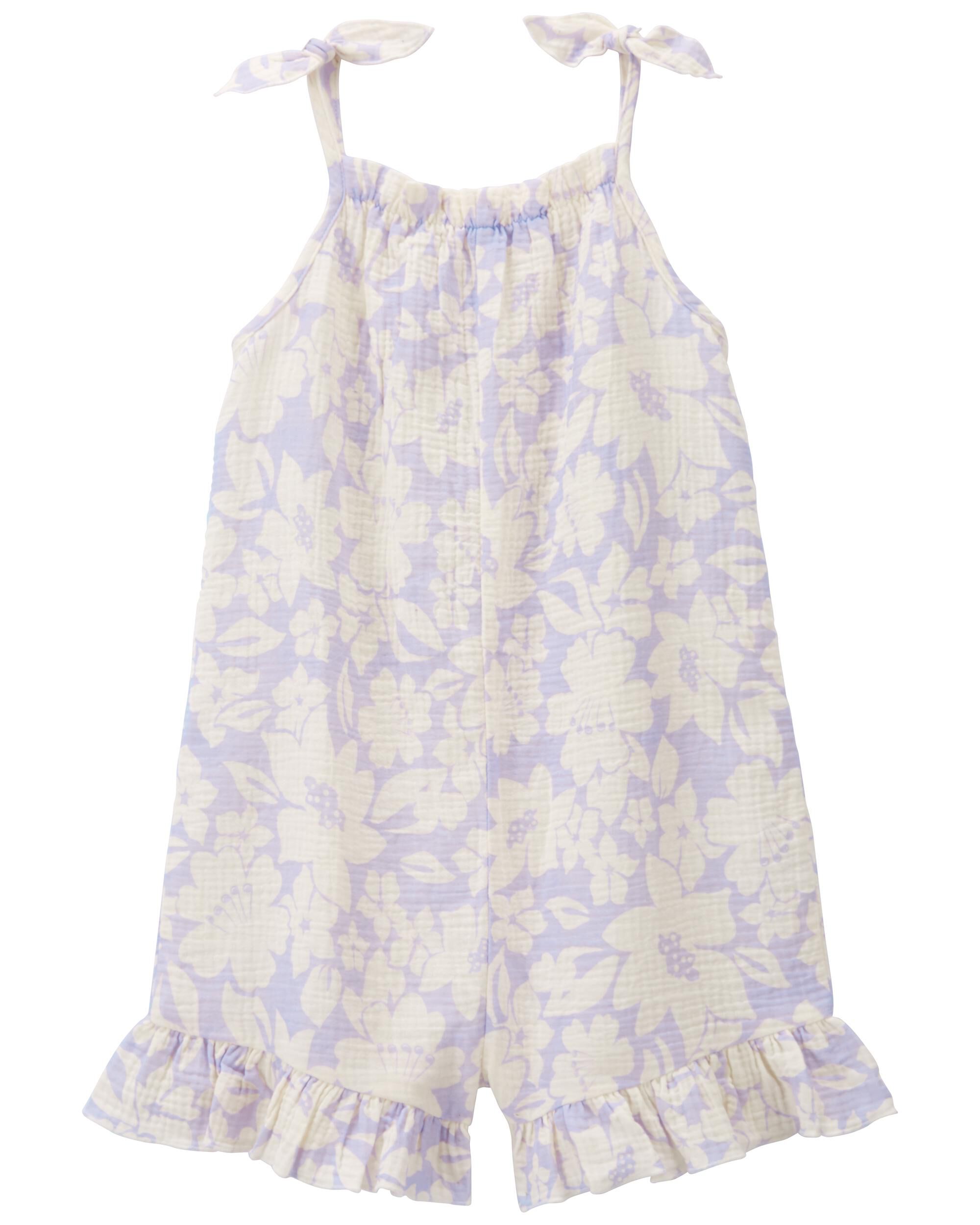 Kids floral best sale romper