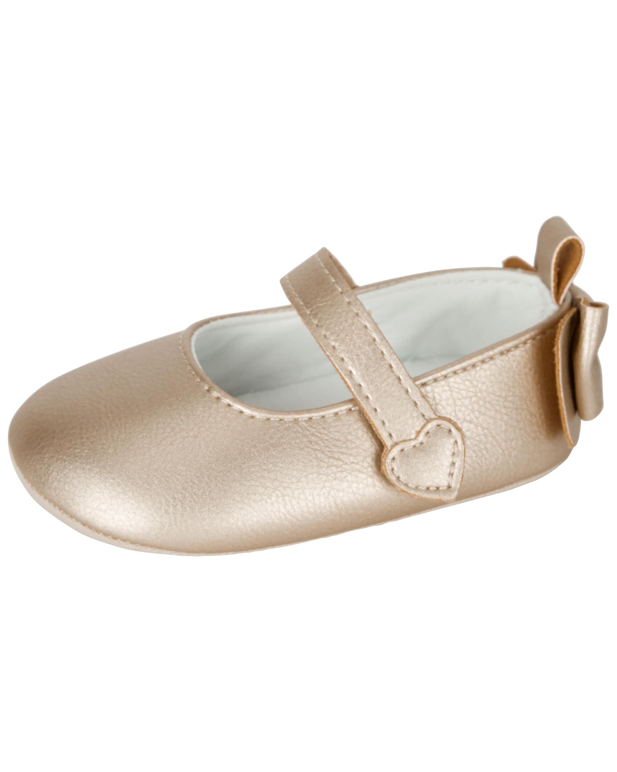 Baby gold shoes deals