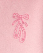 Baby Girl 2-Piece Ballet Long-Sleeve Hoodie & Pant Set - Pink, image 4 of 7 slides