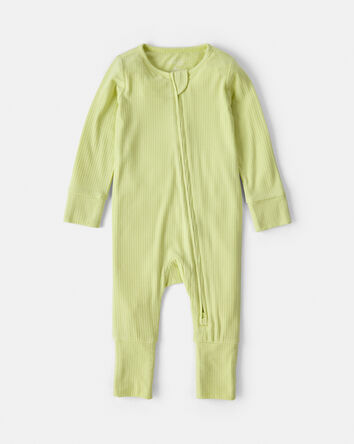 Baby PurelySoft&trade; 2-Way Zip Sleeper - Green, 