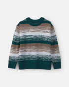 Boys Striped Long-Sleeve Sweater, image 1 of 4 slides