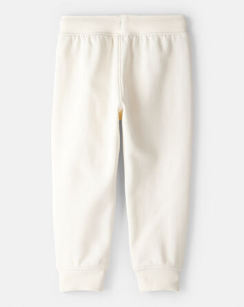 Tout-petit fille - Pantalon de jogging &agrave; cordon de serrage - Cr&egrave;me, 