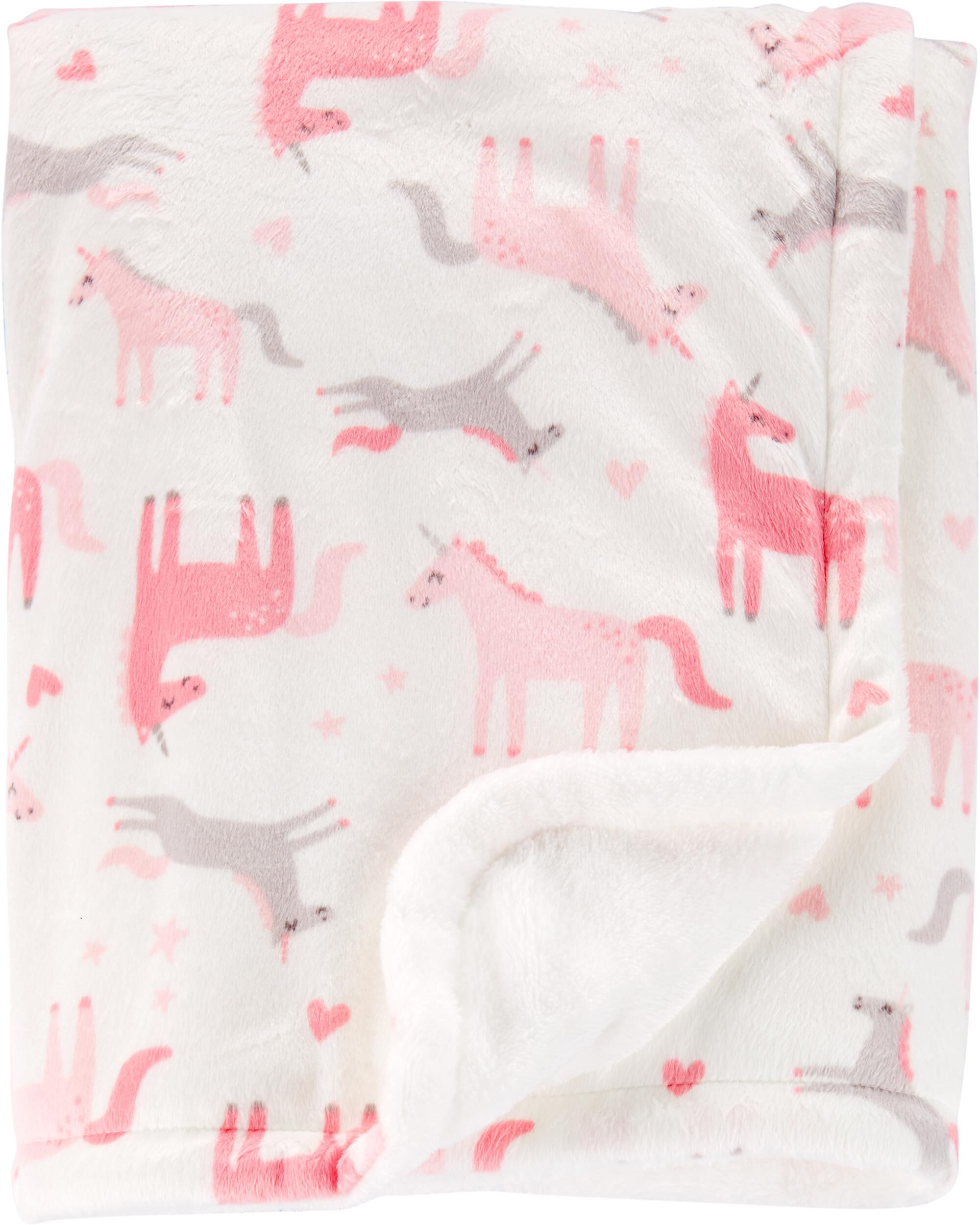 baby girl unicorn blanket