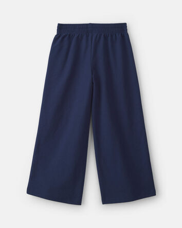 Filles - Pantalon &agrave; jambe large en jersey bouclette Spider-Man de &copy;Marvel - Bleu, 