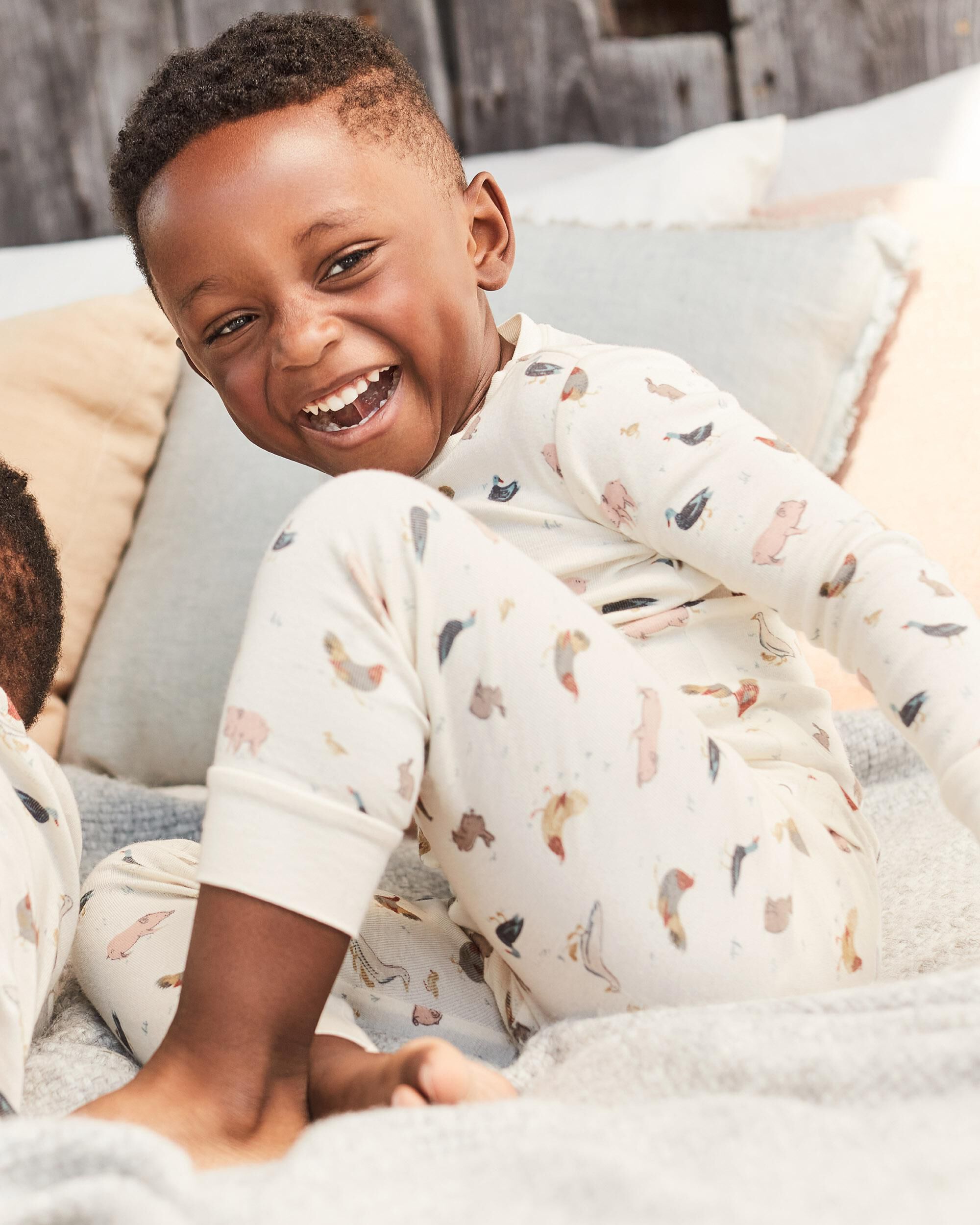 Farm Friends Organic Cotton 2 Piece Pyjamas Set Carter s Oshkosh