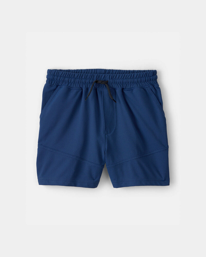 Boys Mesh Active Shorts - Blue, image 1 of 4 slides