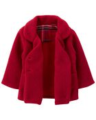 Fleece-Lined Peacoat, image 2 of 4 slides