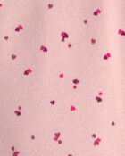 Baby Girl 3-Piece Heart Hooded Layering Set - Pink, image 4 of 5 slides