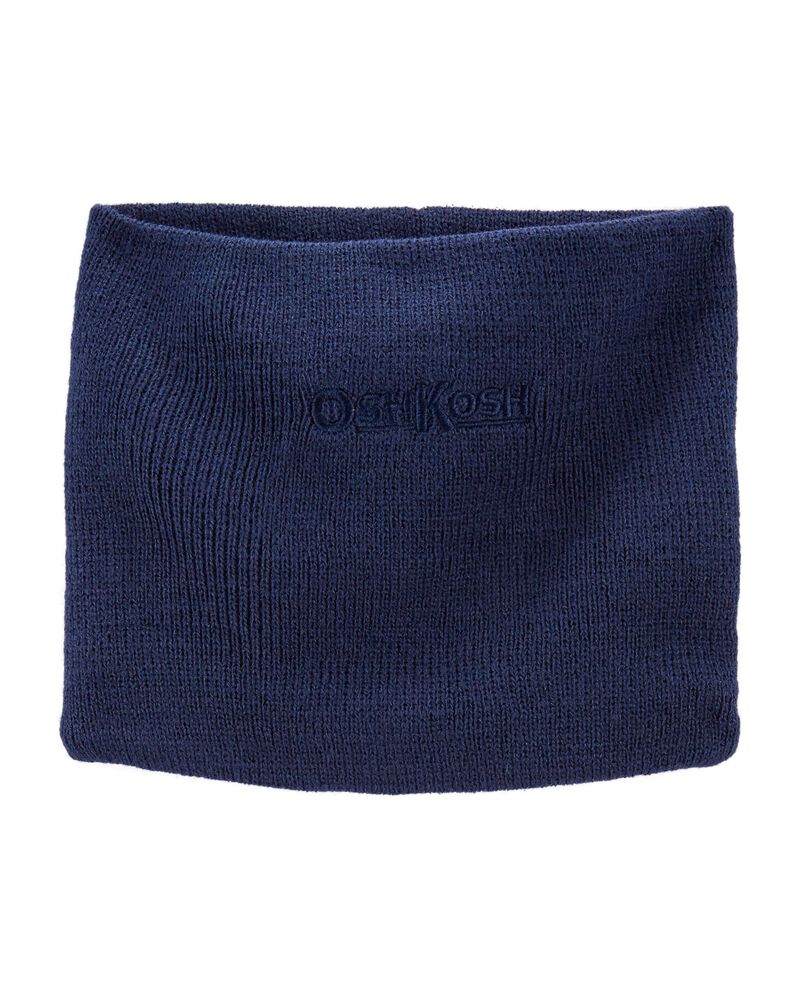 Boys Knit Neck Tube - Navy, image 1 of 1 slides