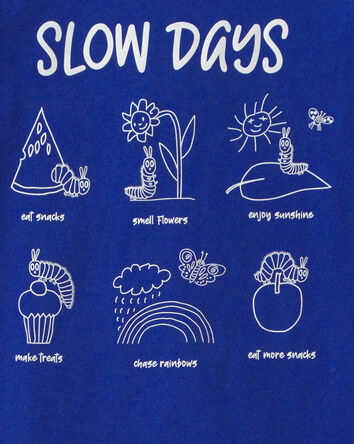 Toddler Boy Slow Days Graphic Tee - Blue, 