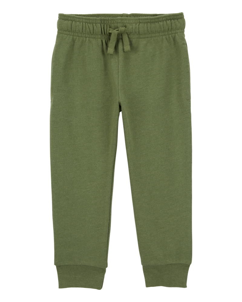 Toddler Pull-On French Terry Joggers, image 1 of 2 slides