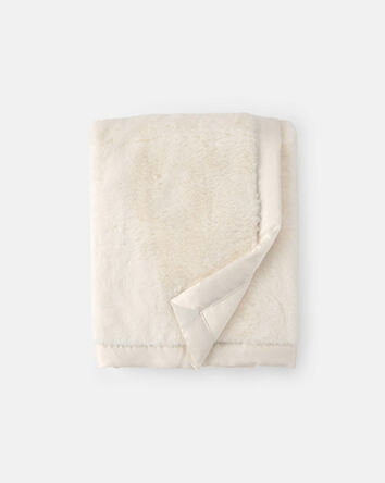 Baby Plush Blanket - Cream, 