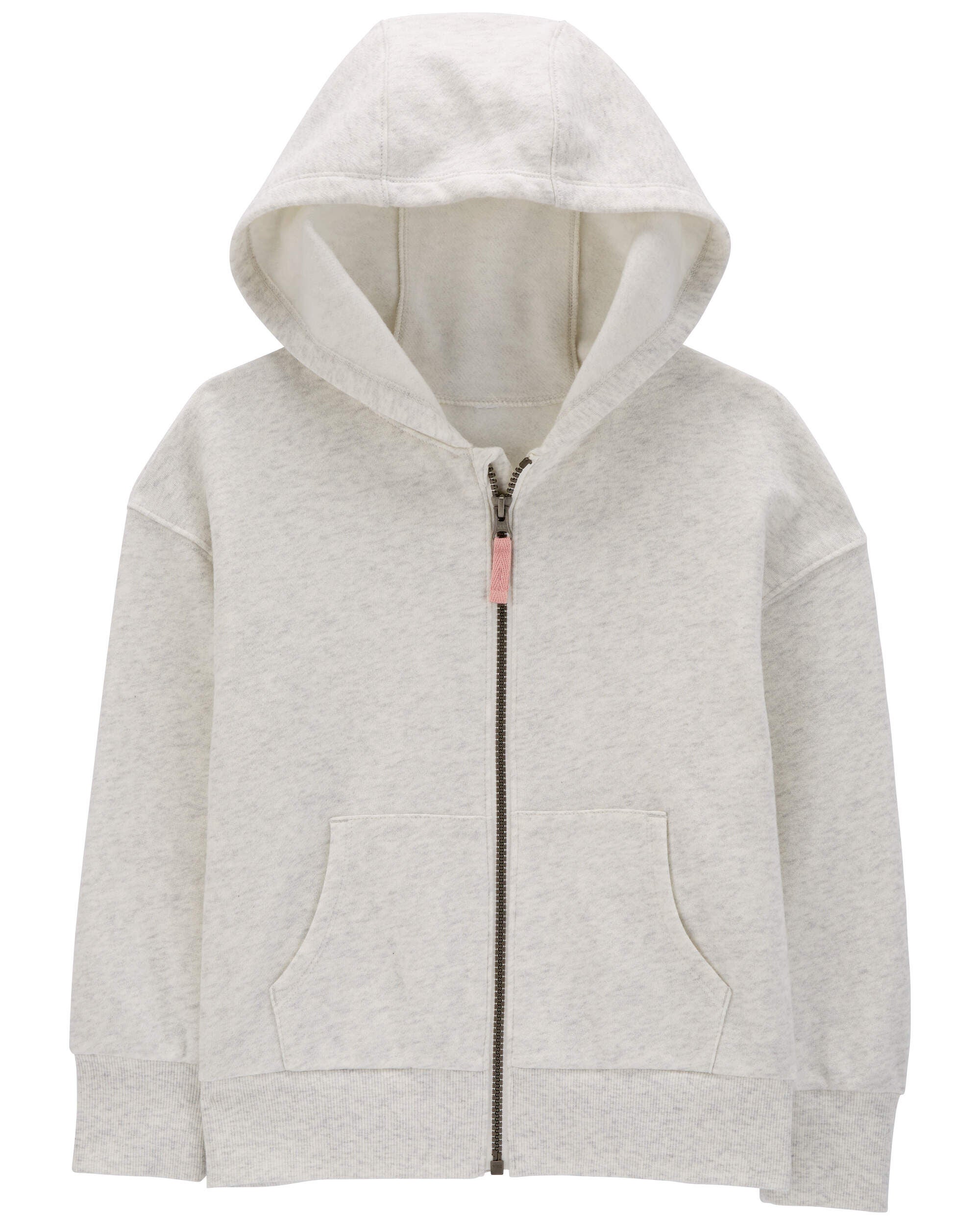 Girls grey zip up hoodie online