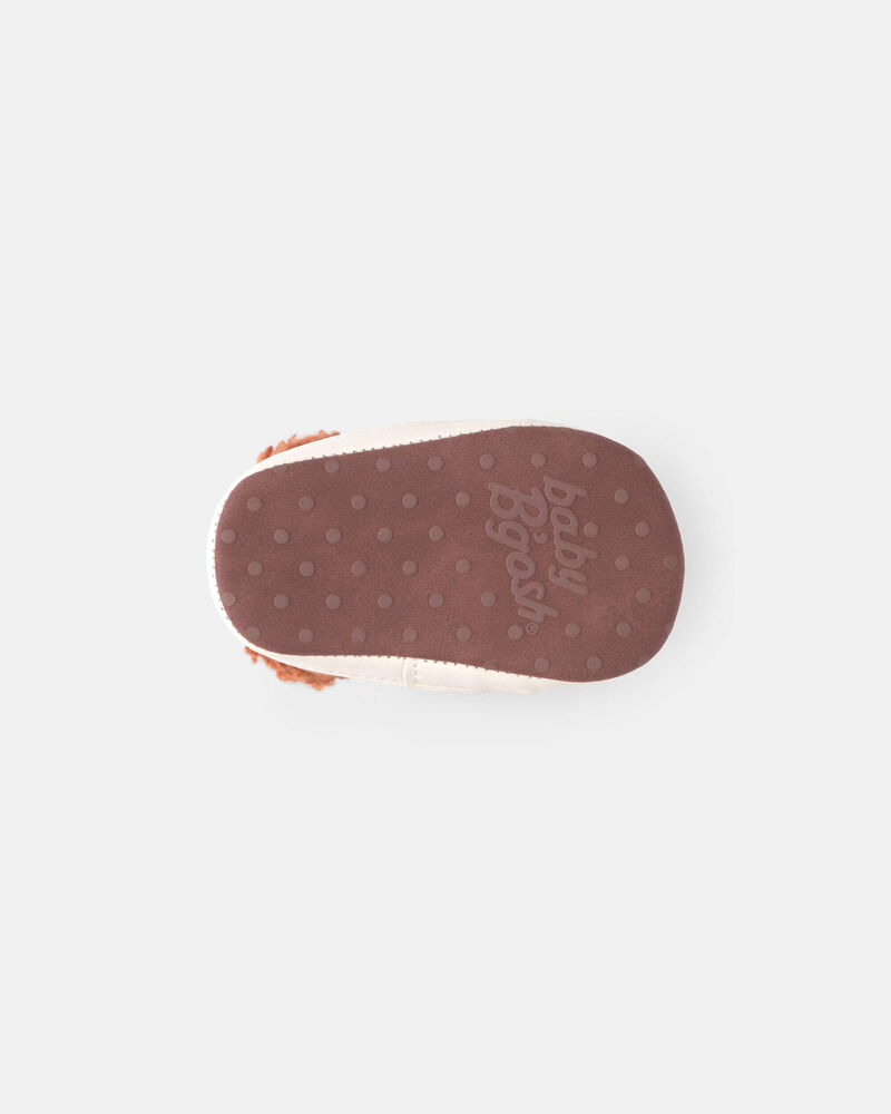 Baby Boy Teddy Fleece High Top - Brown, image 5 of 6 slides