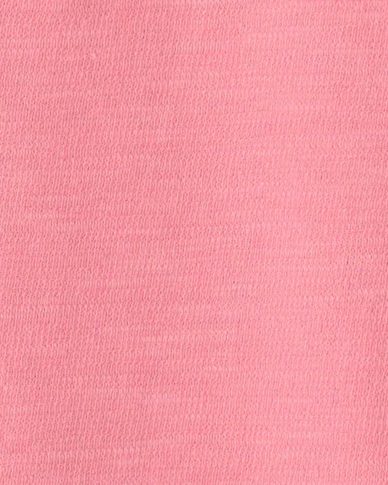 B&eacute;b&eacute; fille - Barboteuse &agrave; manches courtes - Rose, image 3 sur 3 diapositives