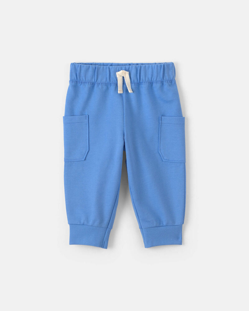 Baby Boy 2-Piece Bear Long-Sleeve Bodysuit & Pant Set - Blue/Grey, image 2 of 6 slides
