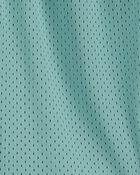 Kid Fan-Favourite Mesh Short - Teal, image 3 of 5 slides