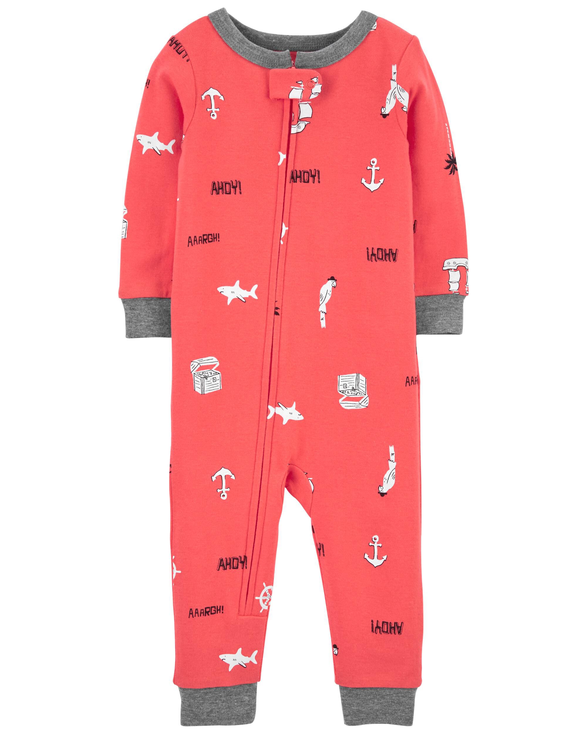 Multi 1 Piece 100 Snug Fit Cotton Footless PJs Carter s Oshkosh
