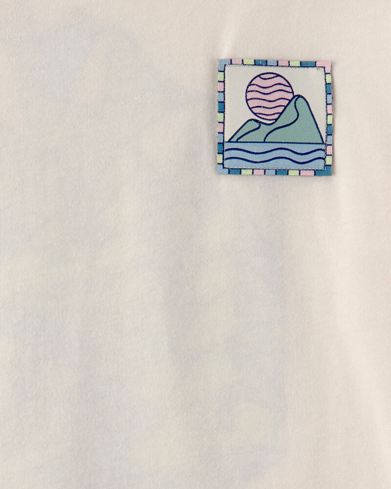 Boys Landscape Long-Sleeve Graphic Tee - Ivory, image 3 of 5 slides