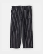 Toddler Stripe Pants - Black, image 4 of 6 slides