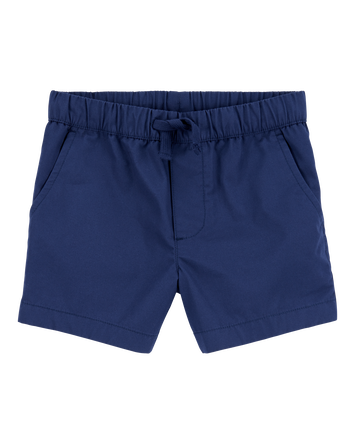 Toddler Pull-On Poplin Shorts, 