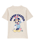 Toddler Disney© Mickey Mouse Easter Short-Sleeve Graphic Tee - Cream, image 1 of 3 slides