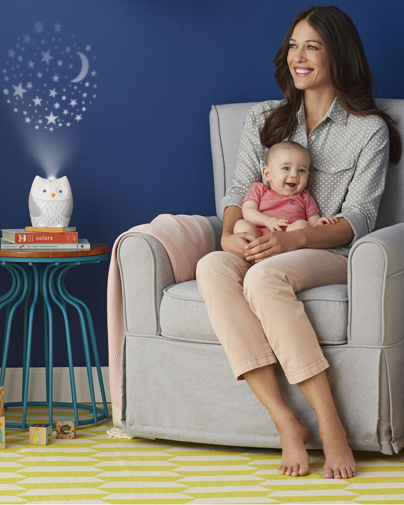 Baby Moonlight & Melodies Nightlight Soother Owl, image 9 of 10 slides