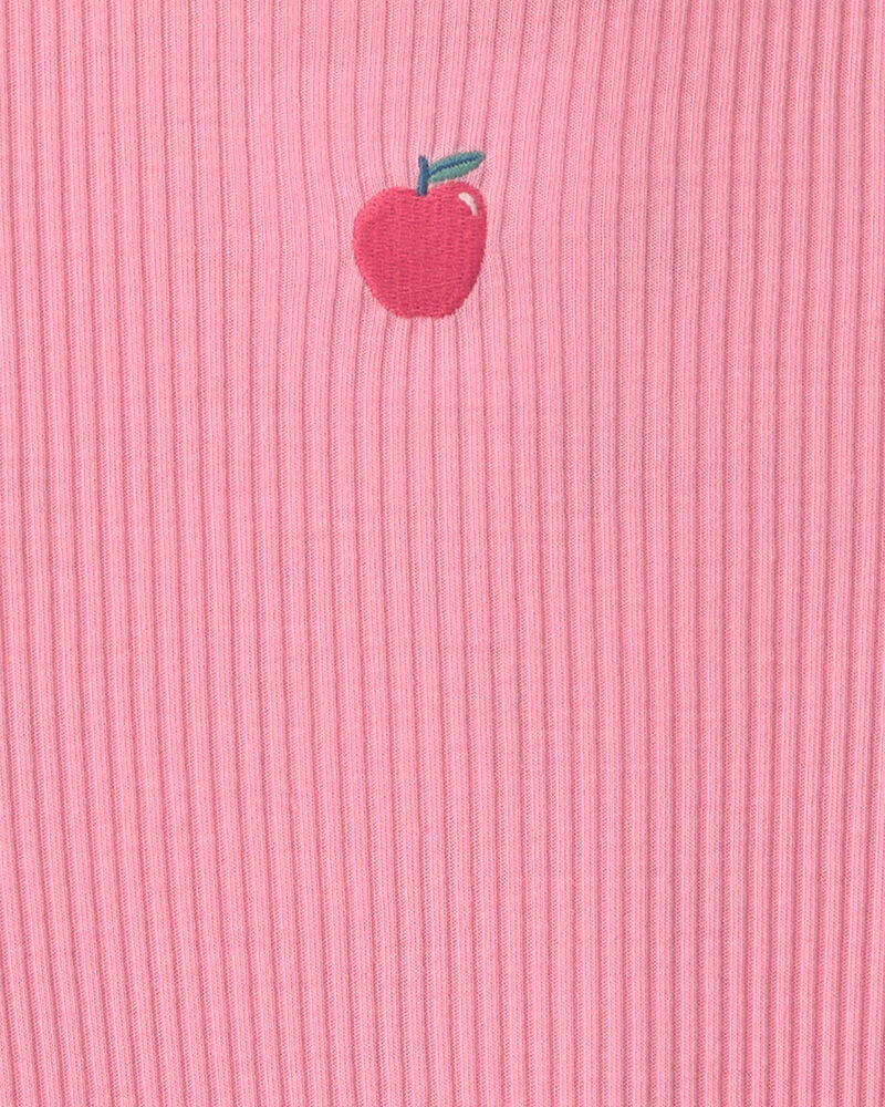Filles - Emballage 2 robes de nuit &agrave; motif de pommes - Rose, image 2 sur 3 diapositives