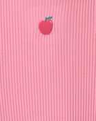Filles - Emballage 2 robes de nuit &agrave; motif de pommes - Rose, image 2 sur 3 diapositives