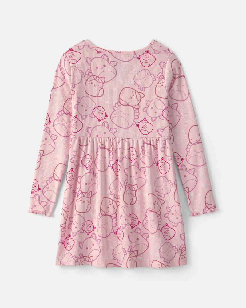 Girls Squishmallow Long-Sleeve Dress, image 2 of 3 slides